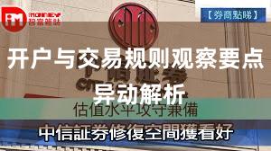 开户与交易规则观察要点 异动解析