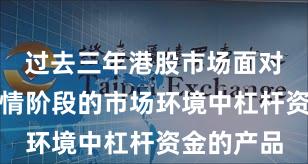 过去三年港股市场面对结构性行情阶段的市场环境中杠杆资金的产品