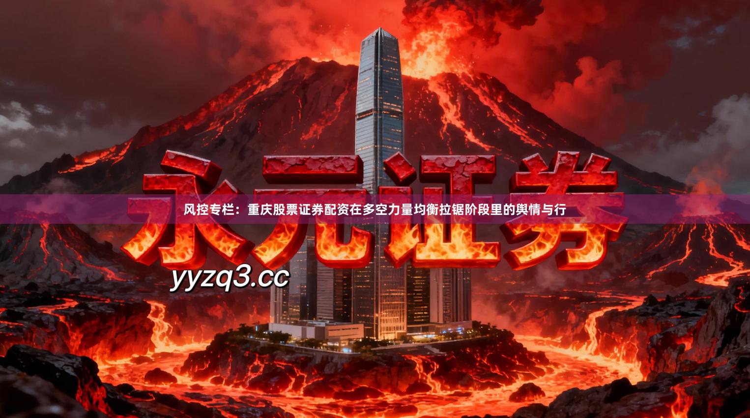 风控专栏：重庆股票证券配资在多空力量均衡拉锯阶段里的舆情与行